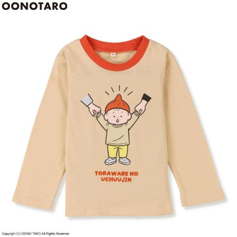 ベビー　長袖Ｔシャツ （80～95cm・おおのたろう)