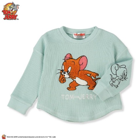 ベビー　長袖Ｔシャツ （80～95cm・トムとジェリー）