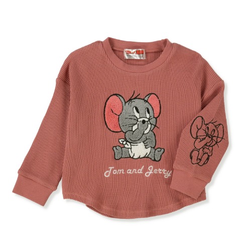 ベビー　長袖Ｔシャツ（80～95cm・トムとジェリー）