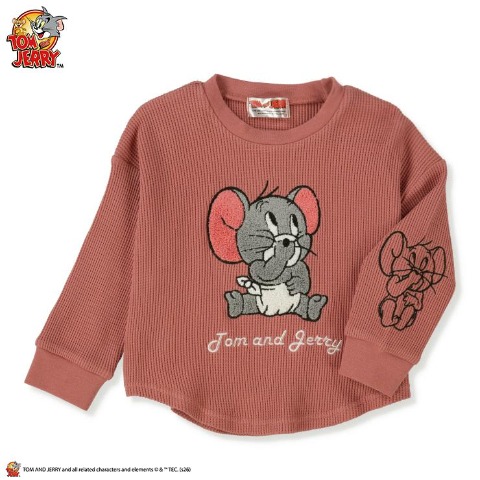 ベビー　長袖Ｔシャツ（80～95cm・トムとジェリー）
