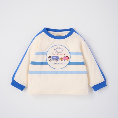 ベビー　Tシャツ（80～95cm・トミカとトム)