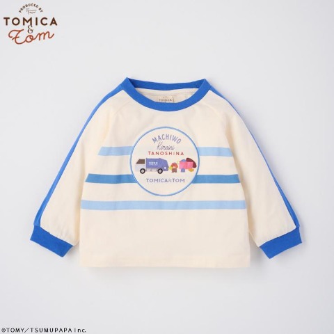 ベビー　Tシャツ（80～95cm・トミカとトム)