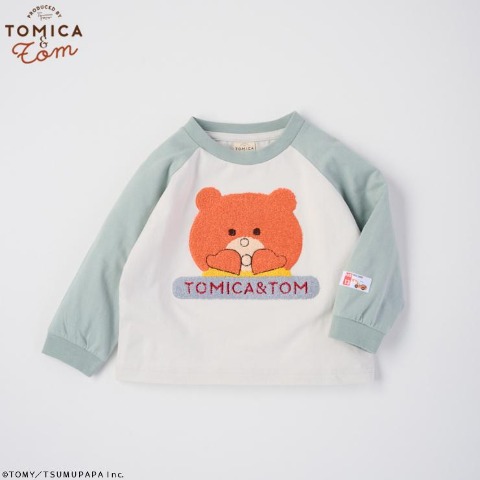 ベビー　Tシャツ（80～95cm・トミカとトム)