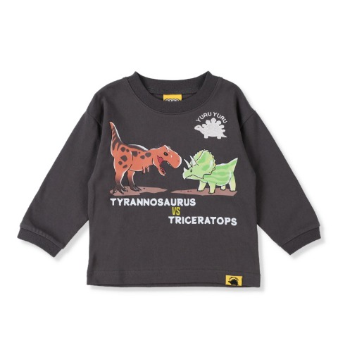 ベビー　長袖Ｔシャツ（90～95cm・ゆるゆる図鑑)