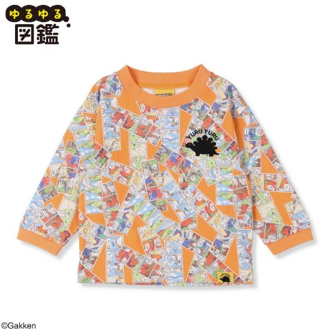 ベビー　長袖Ｔシャツ（90～95cm・ゆるゆる図鑑)