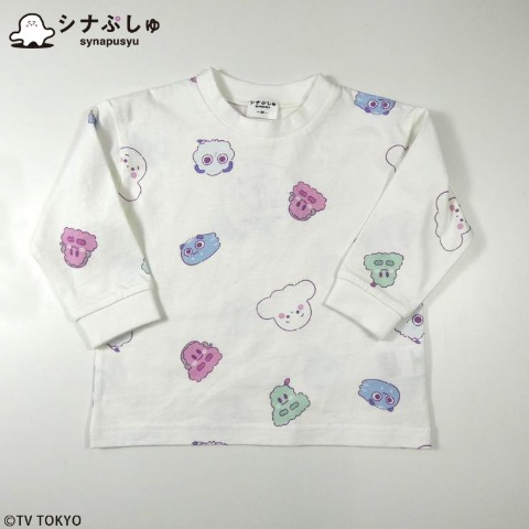 ベビー　長袖Ｔシャツ（80～95cm・シナぷしゅ)