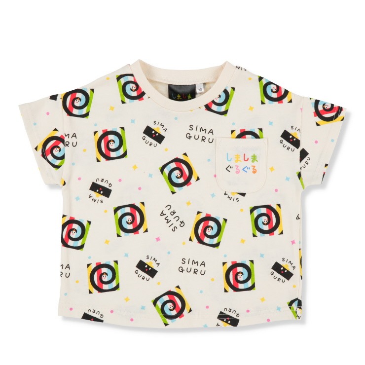 ベビー Tシャツ（80～95cm・しましまぐるぐる） | バースデイ