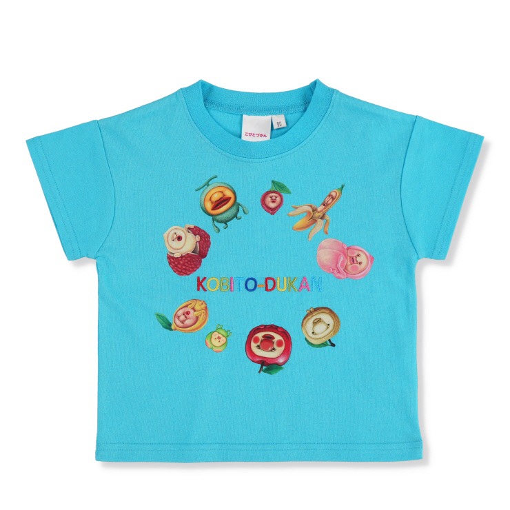 ベビー 半袖Tシャツ（80～95cm・フルーツこびとサークル