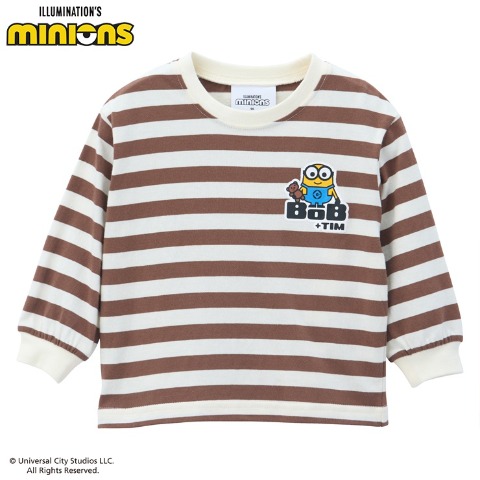 ベビー　長袖Ｔシャツ（90～95cm・ミニオンズ）