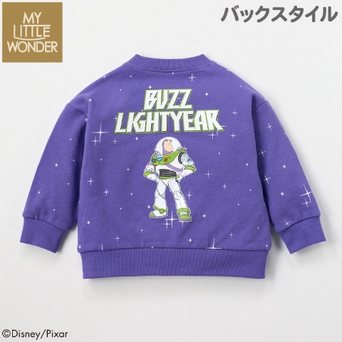 ベビー　長袖プルオーバー（80～95cm・MYLITTLEWONDER/Disneyバズ）