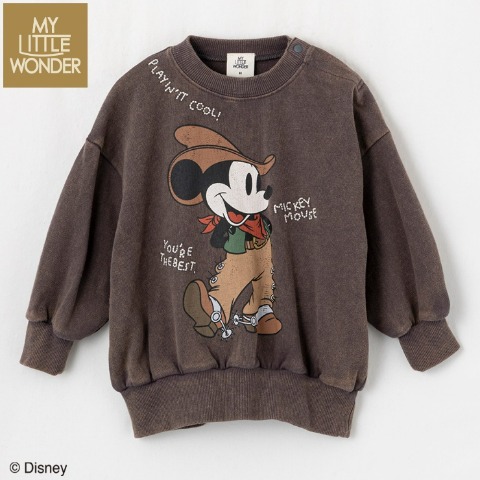ベビー　長袖プルオーバー（80～95cm・MYLITTLEWONDER/Disney）