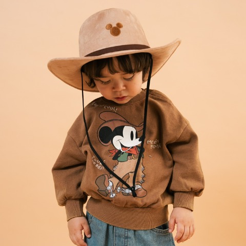 ベビー　長袖プルオーバー（80～95cm・MYLITTLEWONDER/Disney）