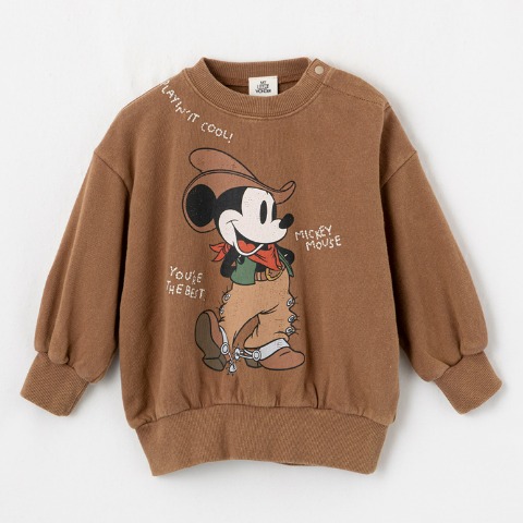 ベビー　長袖プルオーバー（80～95cm・MYLITTLEWONDER/Disney）