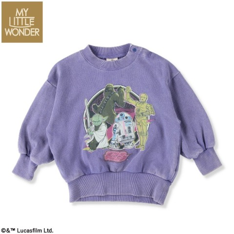 ベビー　長袖プルオーバー（90・95cm・MY LITTLE WONDER/STAR WARS）