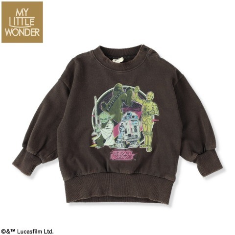 ベビー　長袖プルオーバー（90・95cm・MY LITTLE WONDER/STAR WARS）