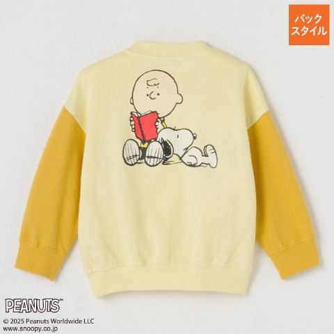 ベビー　プルオーバー（80～95cm・PEANUTS） イエロー 303
