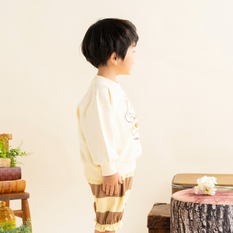 ベビー　長袖プルオーバー（80～95cm・Cottoli/Disney）