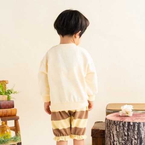 ベビー　長袖プルオーバー（80～95cm・Cottoli/Disney）