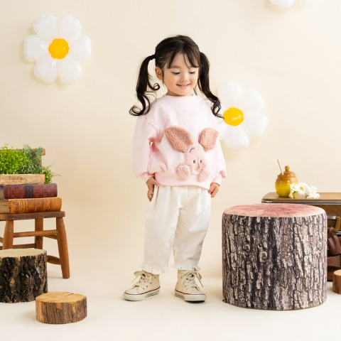 ベビー　長袖プルオーバー （80～95cm・Cottoli/Disney）