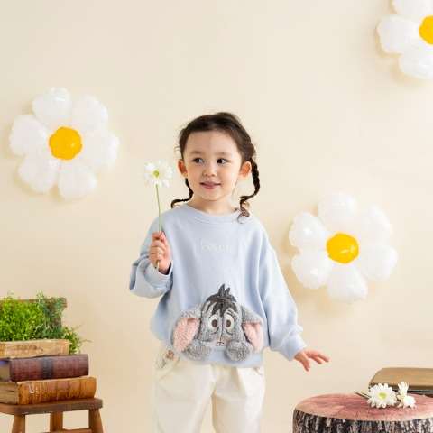 ベビー　長袖プルオーバー（80～95cm・Cottoli/Disney）