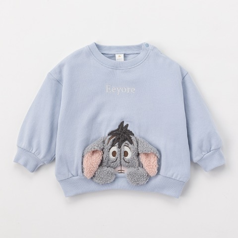 ベビー　長袖プルオーバー（80～95cm・Cottoli/Disney）