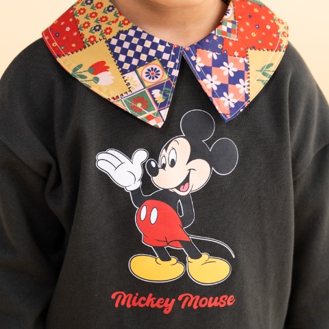 ベビー　長袖プルオーバー （80～95cm・futafuta/Disney）