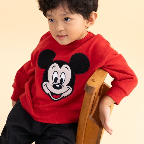 ベビー　長袖プルオーバー（80～95cm・futafuta/Disney）