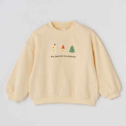 ベビー　長袖プルオーバー（80～95cm・tete a tete）