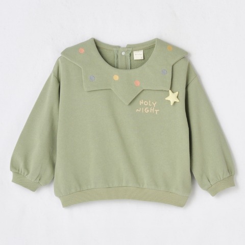 ベビー　長袖プルオーバー（80～95cm・tete a tete）