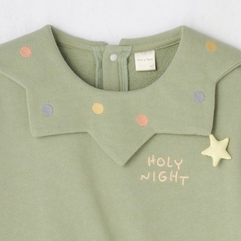 ベビー　長袖プルオーバー（80～95cm・tete a tete）