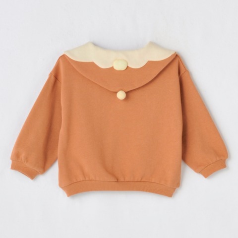 ベビー　長袖プルオーバー（80～95cm・tete a tete）