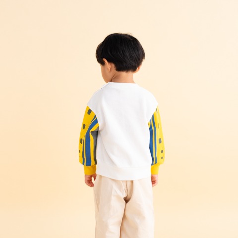 ベビー　プルオーバー（80～95cm・ドクターイエロー）