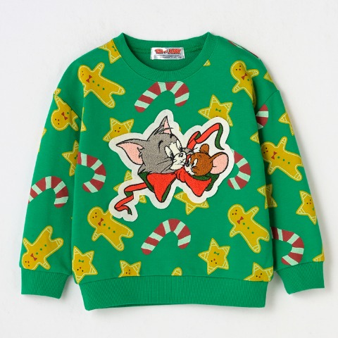 ベビー　プルオーバー（80～95cm・トムとジェリー）