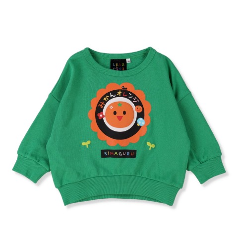 ベビー　プルオーバー（80～95cm・しましまぐるぐる）