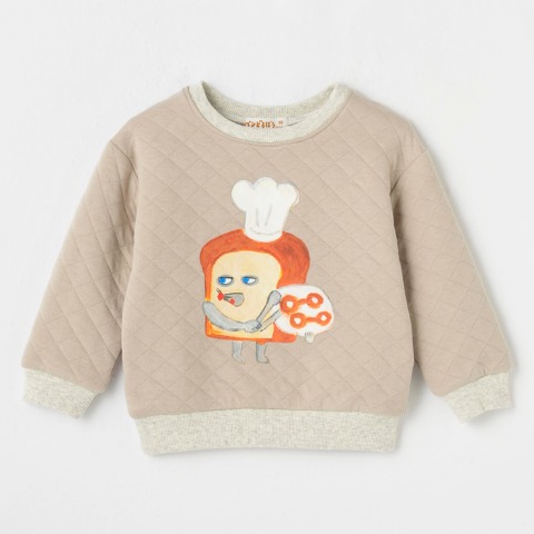 ベビー　プルオーバー（80～95cm・パンどろぼう）