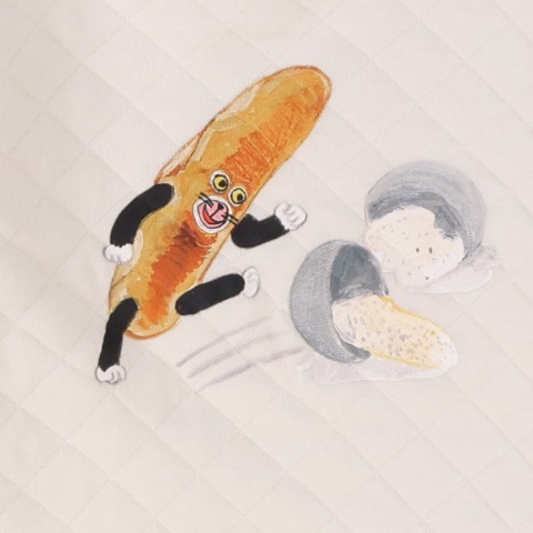 ベビー　プルオーバー（80～95cm・パンどろぼう）