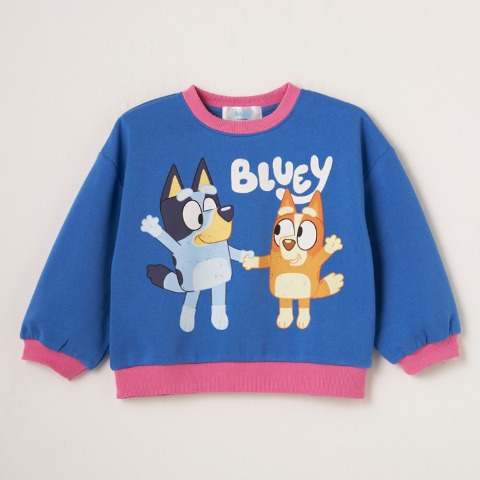 ベビー　プルオーバー（80～95cm・ブルーイ）