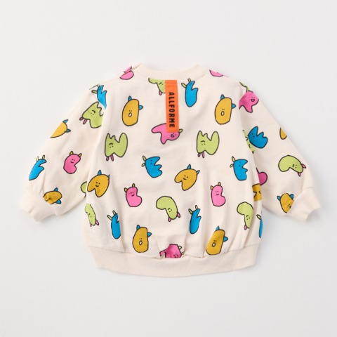 ベビー　長袖プルオーバー （80～95cm・ALLFORME）