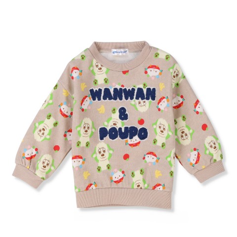 ベビー　プルオーバー（80～95cm・いないいないばあっ！)