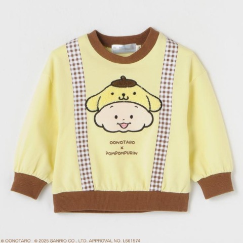 ベビー　プルオーバー（80～95cm・おおのたろう×ポムポムプリン）