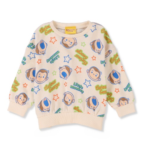 ベビー　プルオーバー（80～95cm・おさるのジョージ）