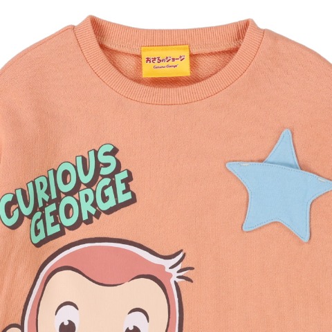 ベビー　プルオーバー （80～95cm・おさるのジョージ）