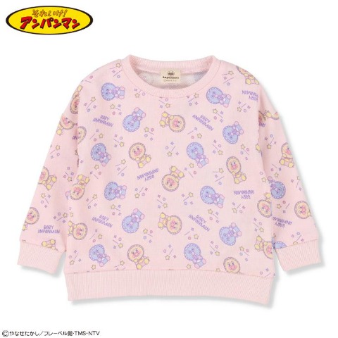 ベビー　プルオーバー （80～95cm・それいけ！アンパンマン）