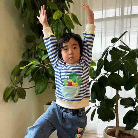 ベビー　プルオーバー（80～95cm・とあぴー）