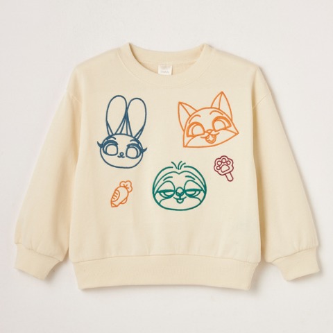 ベビー　プルオーバー（80～95cm・futafuta/Disney）