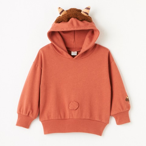 ベビー　プルパーカ（80～95cm・HugChumFriends）