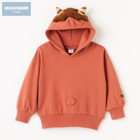 ベビー　プルパーカ（80～95cm・HugChumFriends）