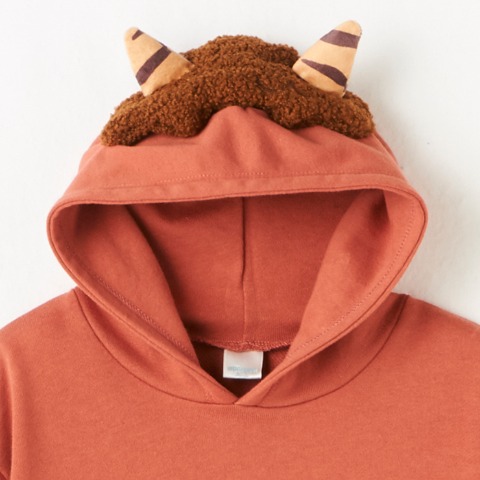 ベビー　プルパーカ（80～95cm・HugChumFriends）