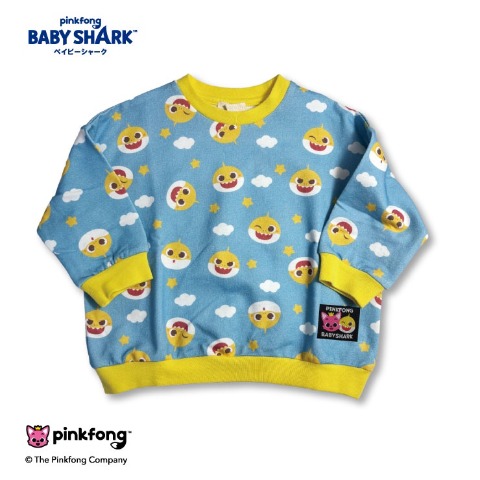 ベビー　トレーナー（80～95cm・BABY SHARK）