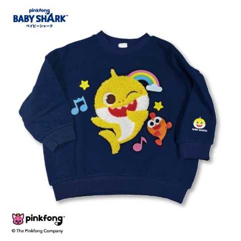 ベビー　トレーナー（80～95cm・BABY SHARK）